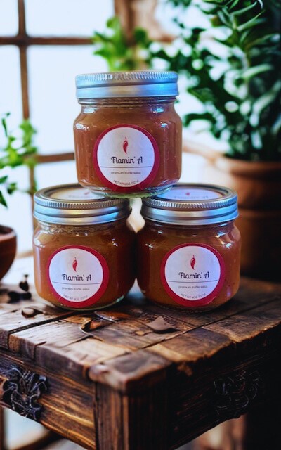 Flamin' A Salsa - Premium Truffle Salsa (3 pack)